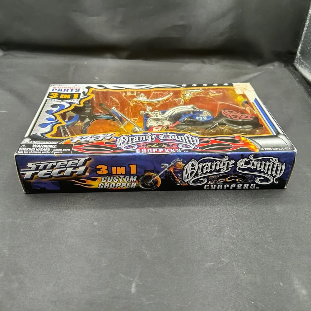 Orange County Choppers OCC Street Tech 3 in 1 Custom Chopper Model Kit 23205